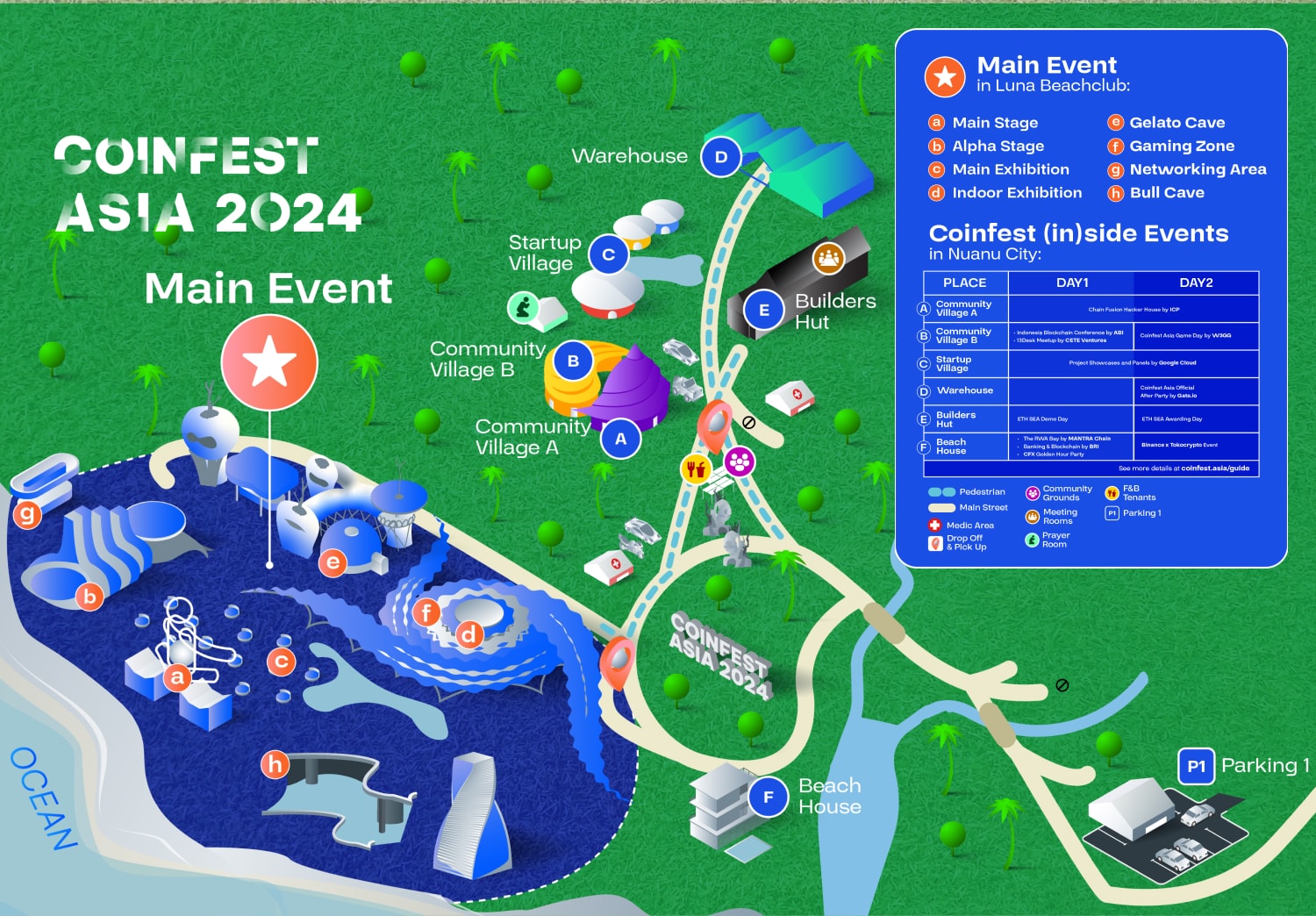 Coinfest Asia 2024 (Background Venue Maps)